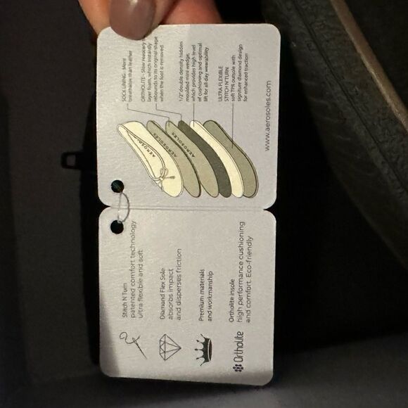 Aerosoles Binocular Winter Boots Black Suede - 8M - New in Box - Picture 6 of 10